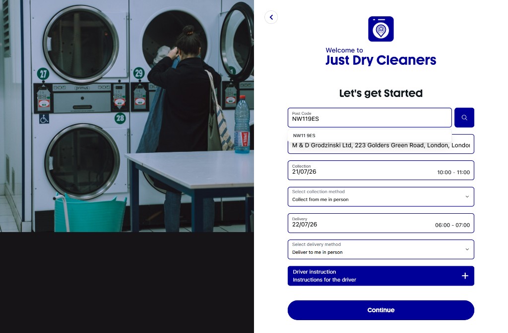 Just Dry Cleaners detail view 1
